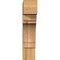 Ekena Millwork Merced Block Rough Sawn Bracket, Western Red Cedar, 4"W x 14"D x 18"H BKT04X14X18MRC05RWR - alternate 2